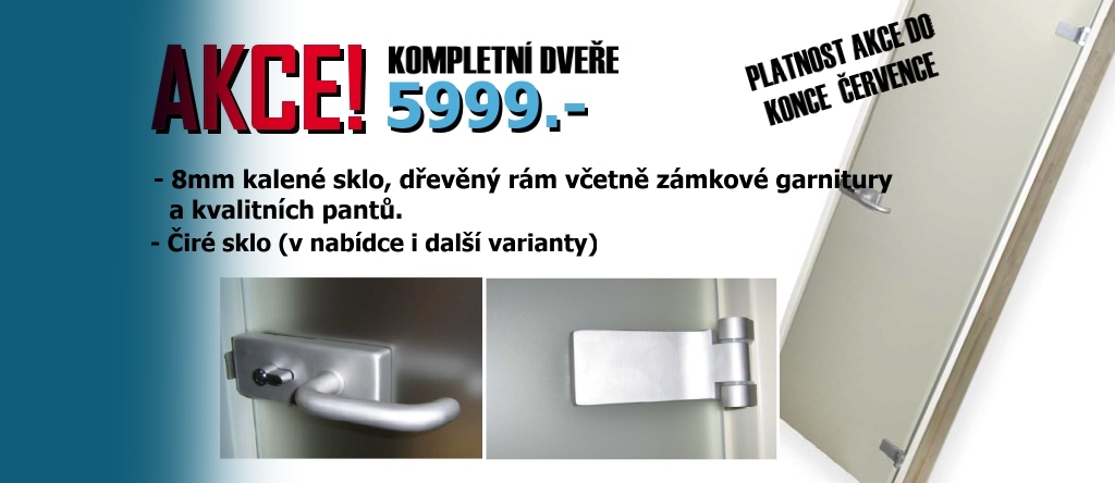 Akce na dveře Nyní!