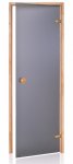 Dveře do sauny BASIC s pískovaným sklem 8x21 (790 x 2090 mm)  